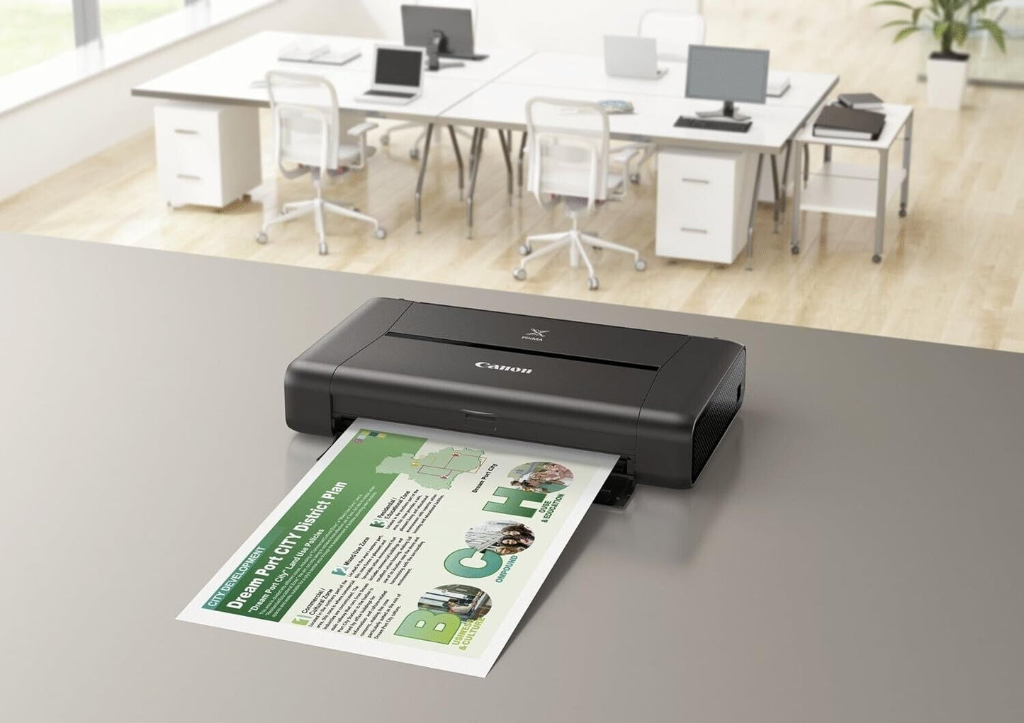 9596B008AA CANON PIXMA IP110 MOBILE USB WIRELESS A4 COLOR COMPACT INKJET PRINTER