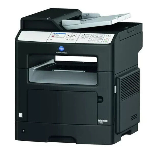 KONICA MINOLTA BIZHUB 3320 MULTIFUNCTION NETWORK DUPLEX A4 MONO PRINTER / TONER