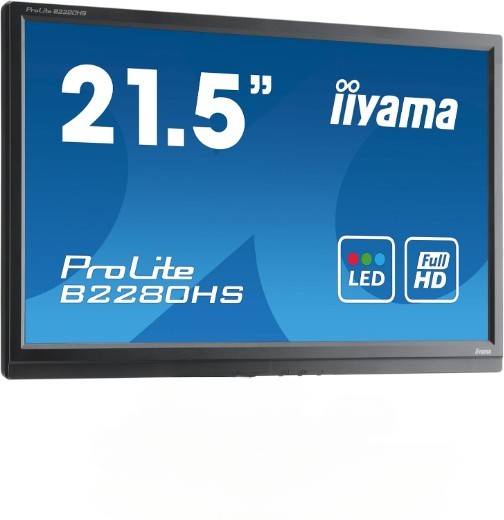 IIYAMA B2280HS 21.5" FHD 1920X1080 LED MONITOR VGA HDMI DVI PORT / WITHOUT STAND