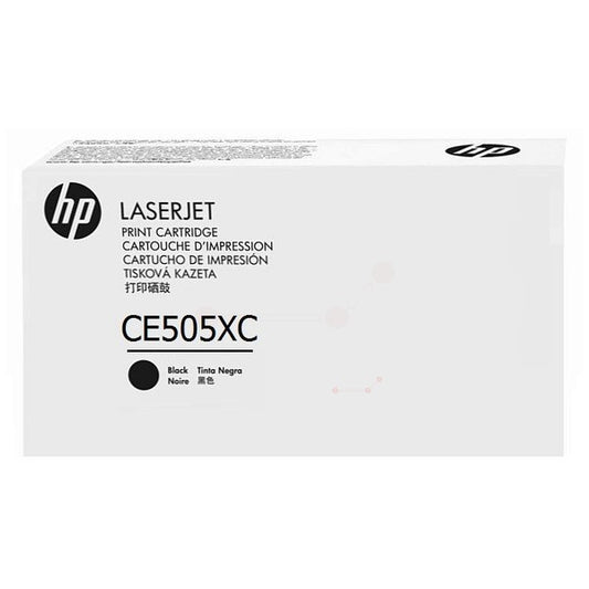NEW GENUINE HP CE505XC BLACK TONER CARTRIDGE 05X FOR P2050, P2055