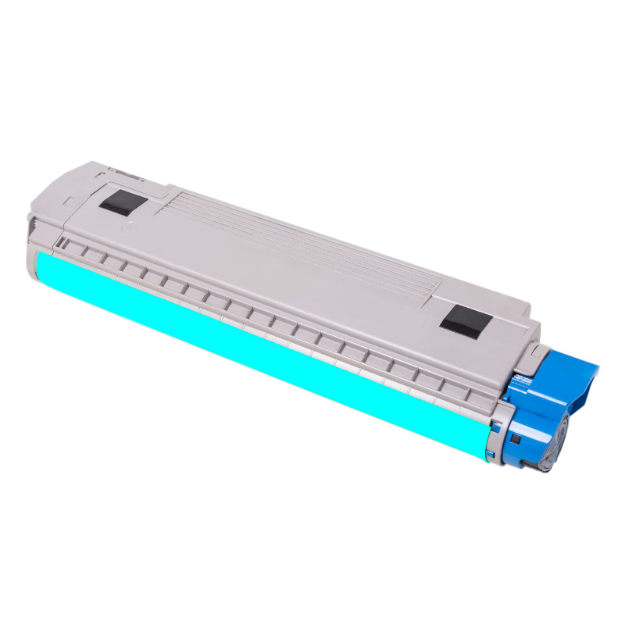 OKI 43487711 CYAN TONER – STANDARD‑YIELD (6K) COMPATIBLE FOR C8600/C8800