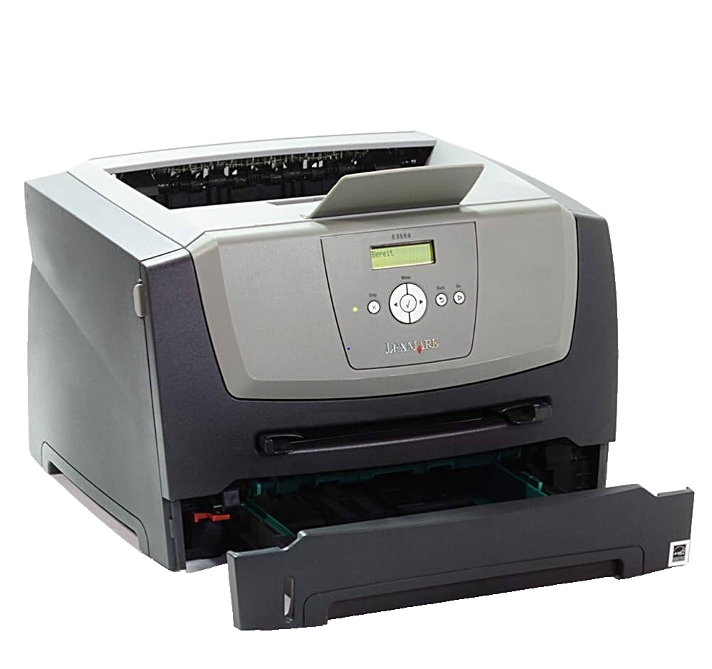 LEXMARK E350D A4 USB PARALLEL DUPLEX MONO LASER PRINTER 33S0400 /NO TONER & DRUM