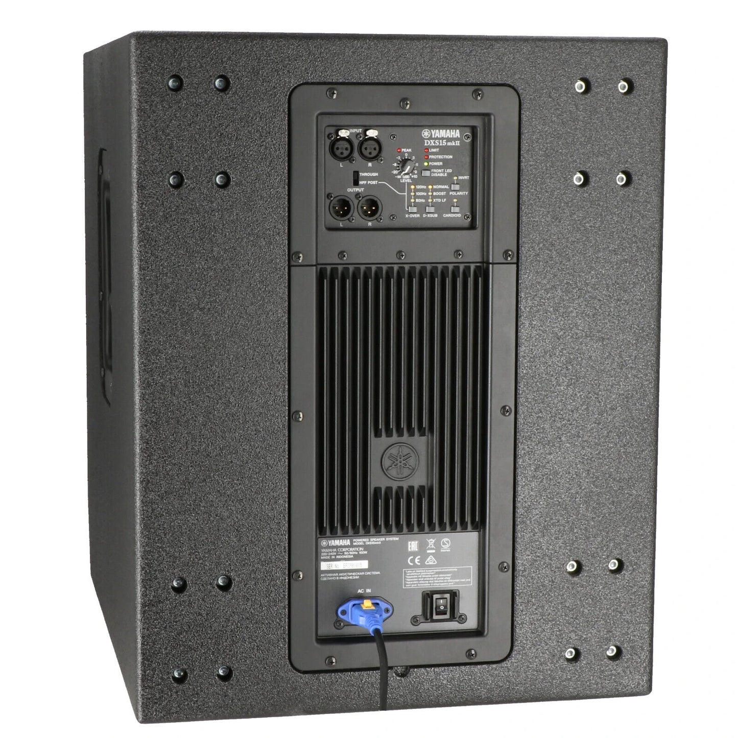 YAMAHA DXS15 MK II 15 INCH POWERED SUB WOOFER PORTABLE SOUND SYSTEM HIGH QUALITY