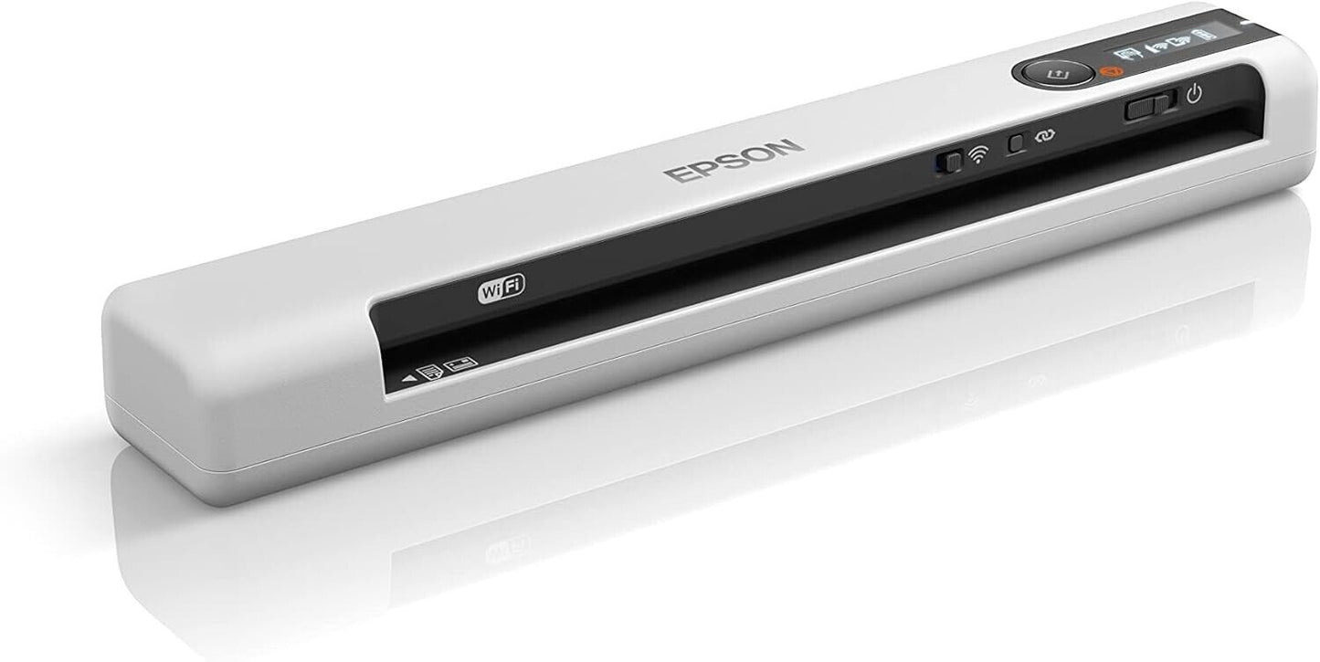 EPSON WORKFORCE DS-80W 216 X 1828 MM 600 X 600 DPI 48BIT MOBILE PORTABLE SCANNER