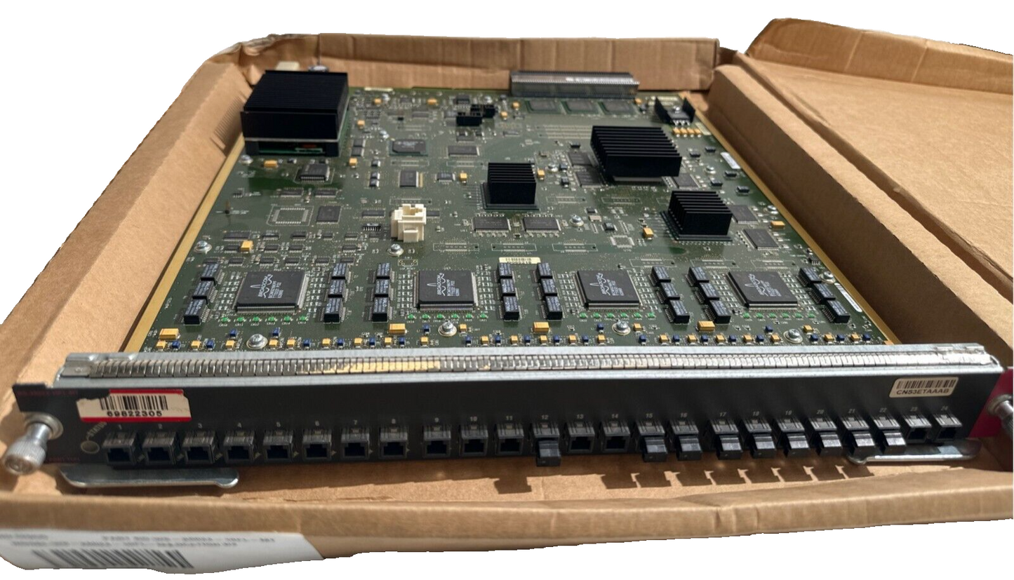 CISCO WS-X6024-10FL-MT 6000 SERIES SWITCH MODULE 24 PORT 10BASE-FL ETHERNET