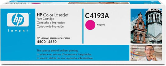 NEW GENUINE HP COLOR LASERJET PRINT CARTRIDGE C4193A - MAGENTA - 4500-4550