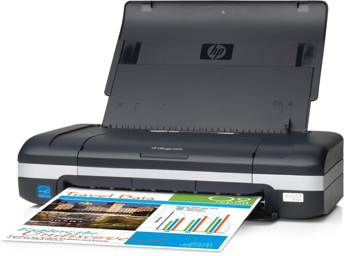 HP Officejet H470 A4 Colour Inkjet Printer/ No PSU/ No Battery & Inks