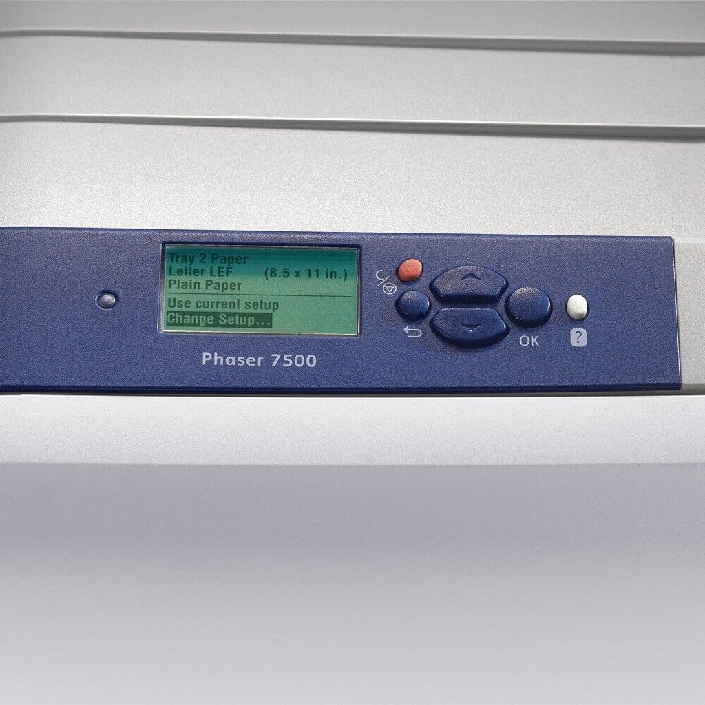 XEROX PHASER 7500DT A3 COLOR DUPLEX NETWORK 35ppm LASER PRINTER WITH TONERS