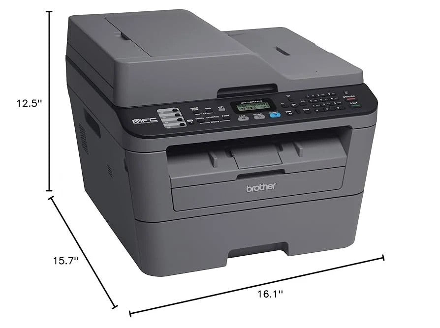 BROTHER MFC-L2700DW DUPLEX WIRELESS USB AIO COMPACT A4 MONO LASER PRINTER COPIER
