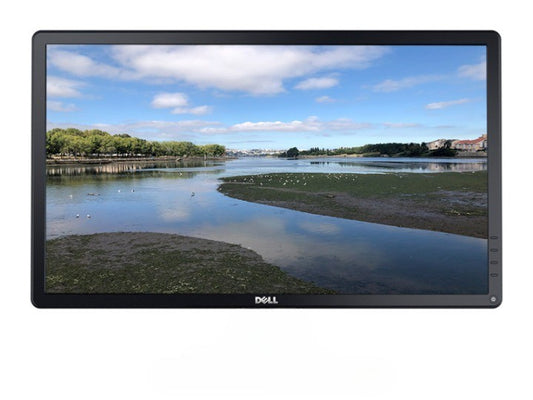 DELL E2414H 24" FHD 1920X1080 LED COMPACT MONITOR HDMI VGA PORT / WITHOUT STAND