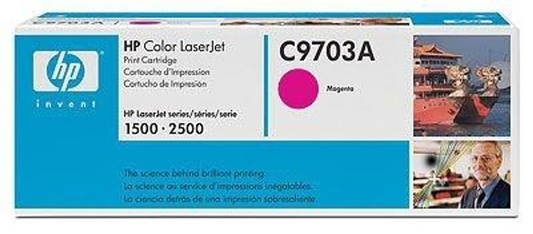 NEW HP GENUINE C9703A 121A MAGENTA ORIGINAL TONER CARTRIDGE FOR 1500, 2500