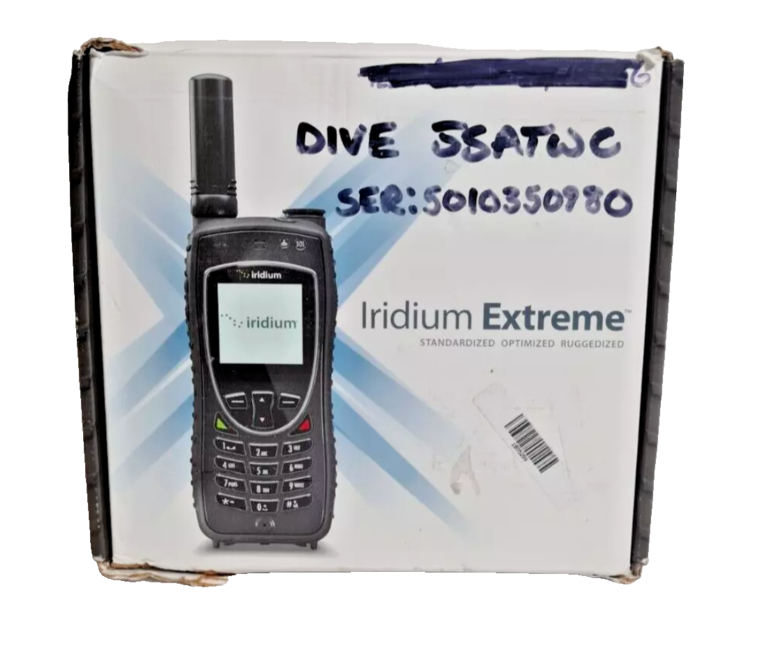 Iridium 9575 Extreme Satellite Phone GPS Tracking Communication / Accessories