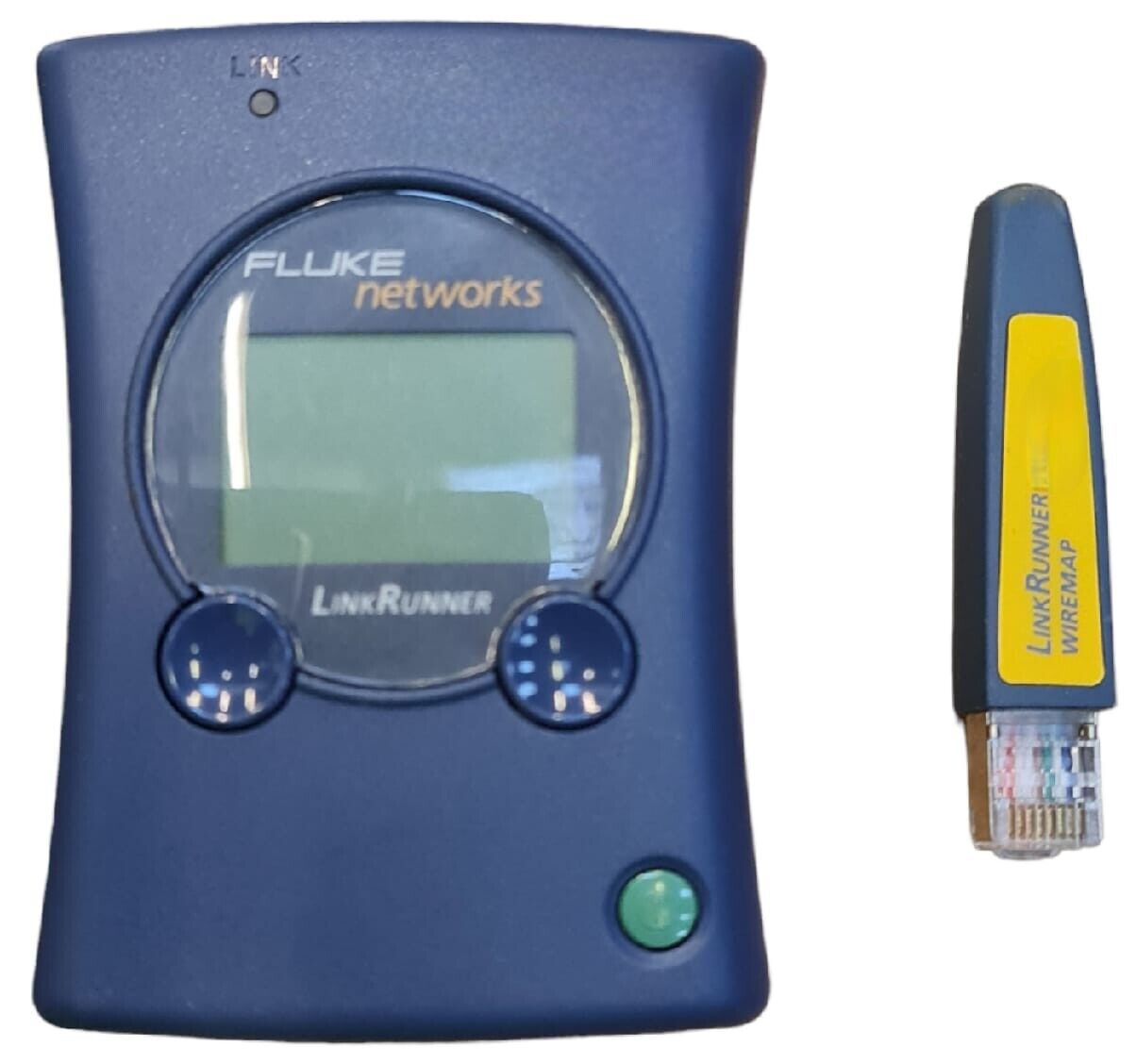 FLUKE NETWORKS LINK RUNNER NETWORK TESTER IP PING + LINK RUNNER WIRE MAP