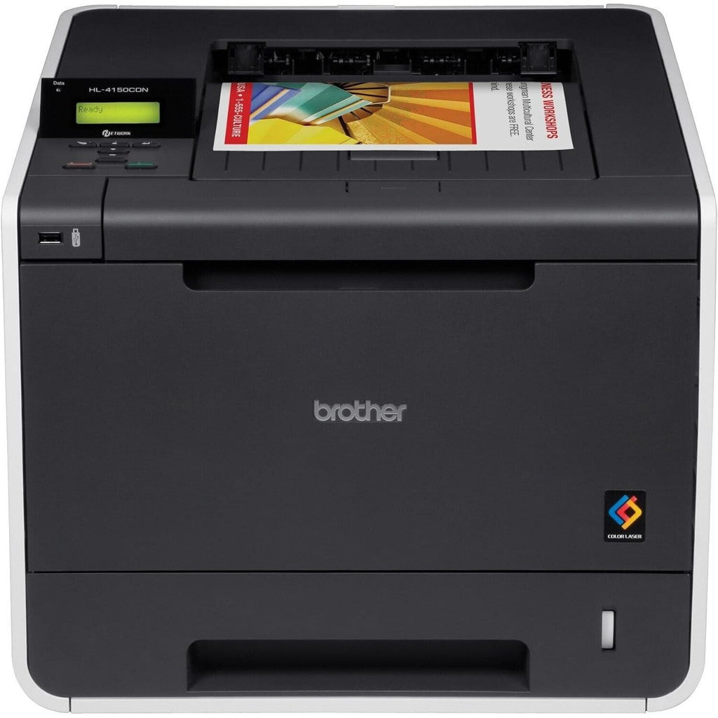 BROTHER HL-4150CDN USB & NETWORK AUTO DUPLEX A4 COLOR LASER PRINTER LOW COUNT