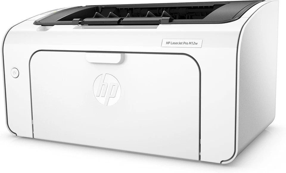 HP LASERJET PRO M12W WIRELESS & USB MONOCHROME COMPACT 19PPM A4 LASER PRINTER