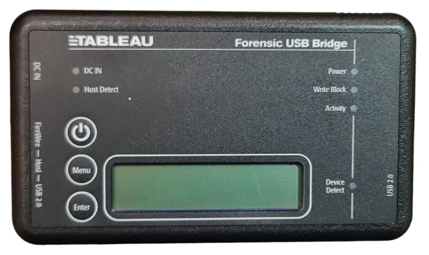 TABLEAU FORENSIC USB BRIDGE T8-R2 ADVANCED DATA RETREIVEL WITH LCD DISPLAY
