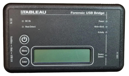 TABLEAU FORENSIC USB BRIDGE T8-R2 ADVANCED DATA RETREIVEL WITH LCD DISPLAY