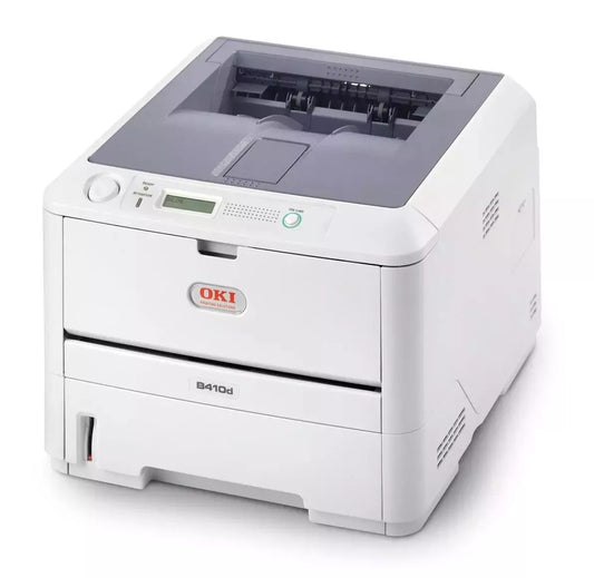 OKI B410D DUPLEX USB PARALLEL A4 MONO LASER FAST 28PPM WORKGRP PRINTER 43984811
