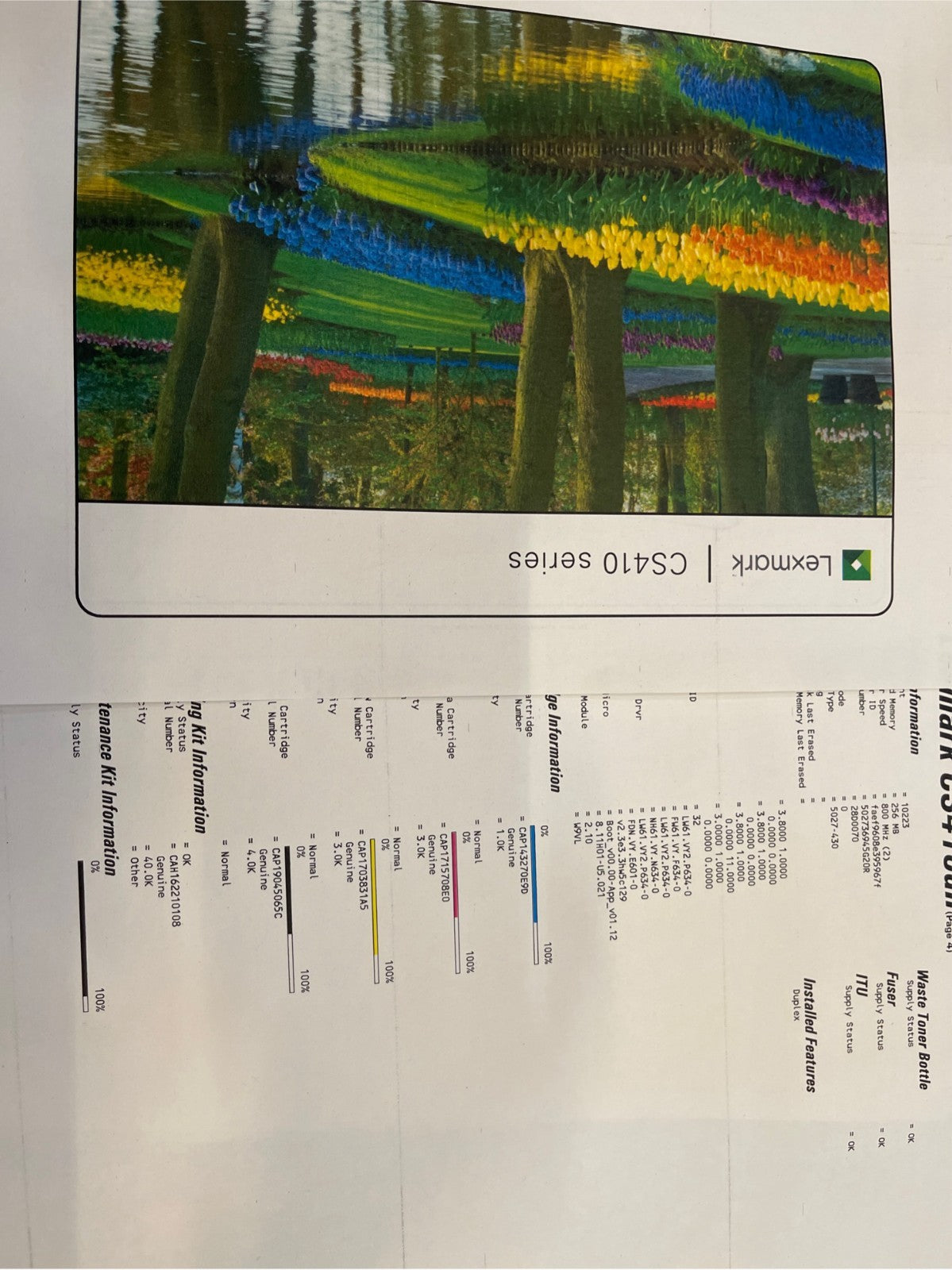 LEXMARK CS410DN A4 AUTO DUPLEX NETWORK USB FAST 30PPM A4 COLOR LASER PRINTER