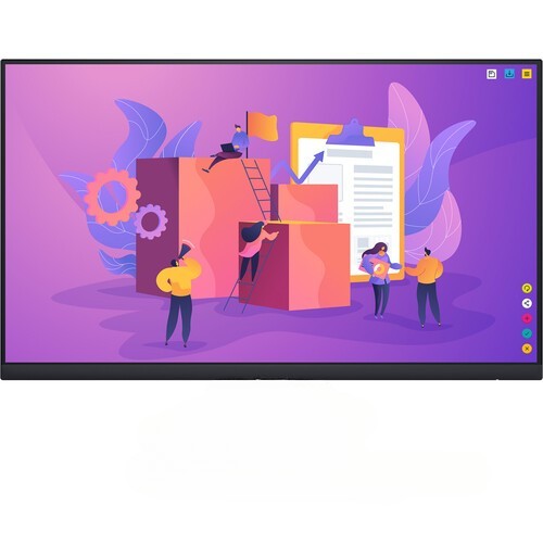 DELL P2422H 23.8" FHD 1920X1080 IPS LED MONITOR DISPLAY PORT VGA HDMI / NO STAND