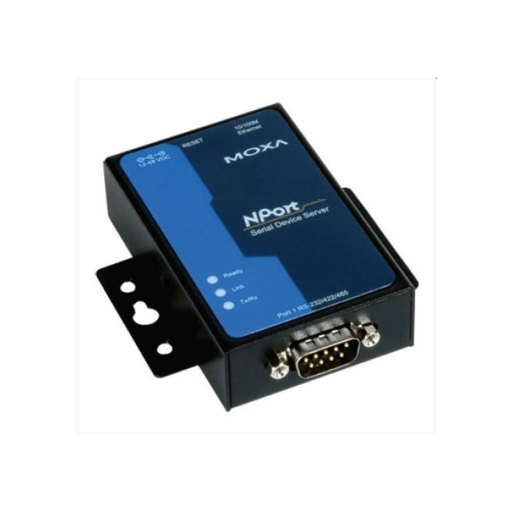 MOXA NPORT W2250 PLUS-EU WIRELESS SERIAL DEVICE SERVER NO POWER SUPPLY OR CABLE