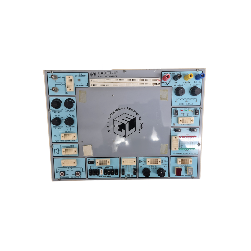 CADET-II E & L INSTRUMENTS ELECTRICAL/ELECTRONIC CIRCUIT LEARNING INSTRUMENT