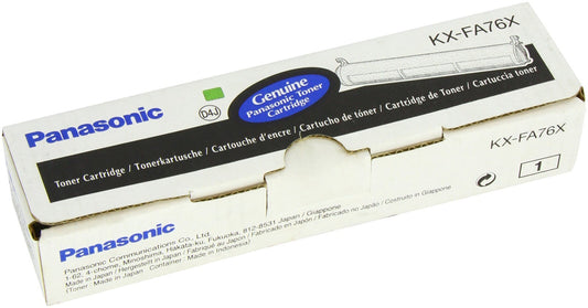 NEW GENUINE AUTHENTIC PANASONIC KX-FA76X BLACK TONER CARTRIDGE