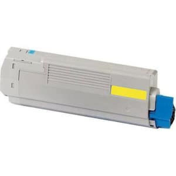 OKI 43872305 YELLOW TONER CARTRIDGE – HIGH‑YIELD COMPATIBLE FOR C5850DN