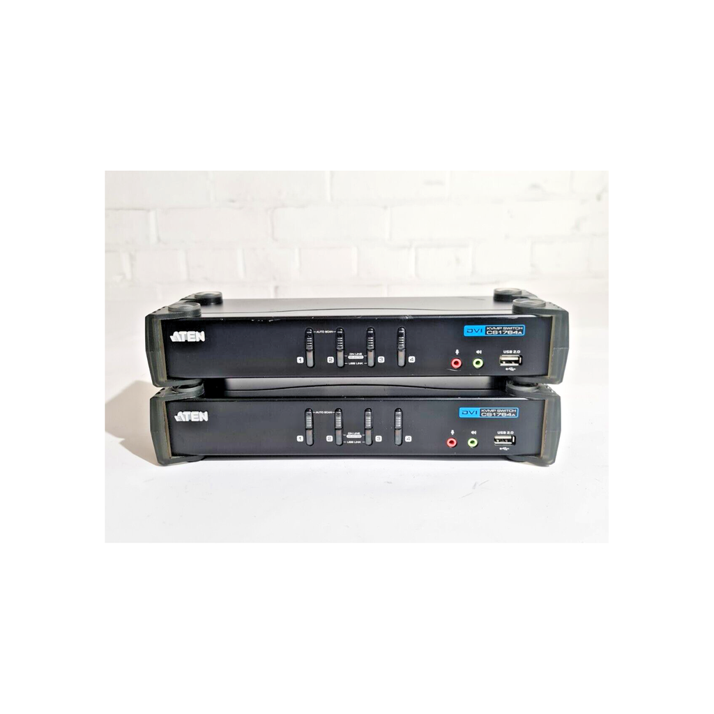 Aten Cubiq 4-Port USB 2.0 DVI Kvmp Switch CS1764A