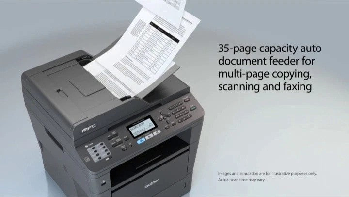 BROTHER MFC-8510DN DUPLEX MULTIFUNCTION A4 MONO LASER PRINTER MFP MFC8510DNZU1