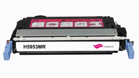 HP Q5953A MAGENTA TONER STANDARD‑YIELD (10K) COMPATIBLE FOR COLOR LASERJET 4700