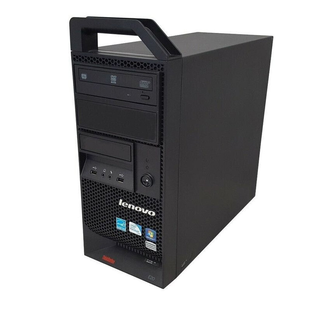 FAST LENOVO E20 WINDOWS 10 PC INTEL G 8GB RAM 1TB STORAGE OFFICE HOME DESKTOP
