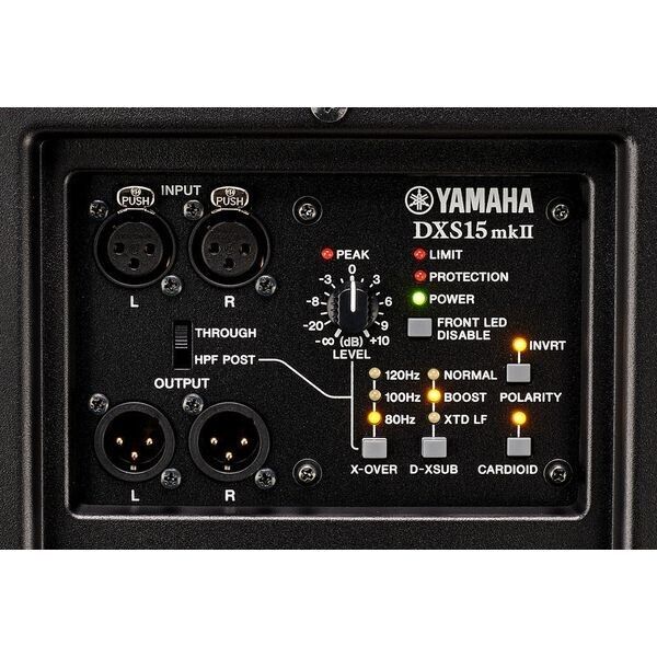 YAMAHA DXS15 MK II 15 INCH POWERED SUB WOOFER PORTABLE SOUND SYSTEM HIGH QUALITY