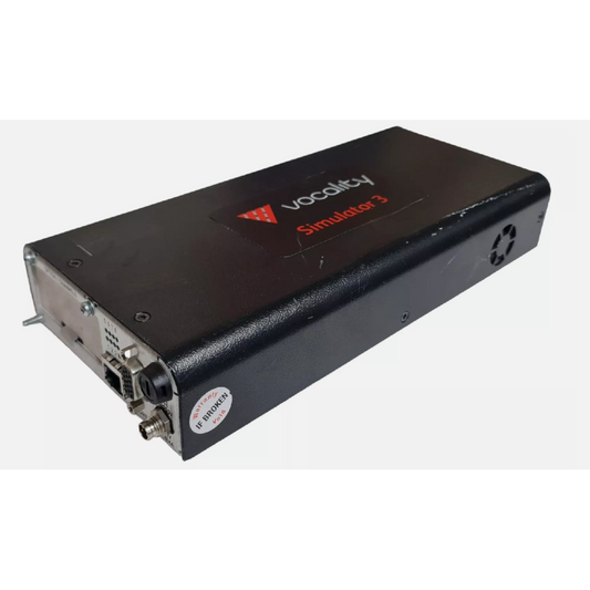 VOCALITY SIMULATOR 3 68100 COMMUNICATION SIMULATOR FOR EMERGENCY NEEDS