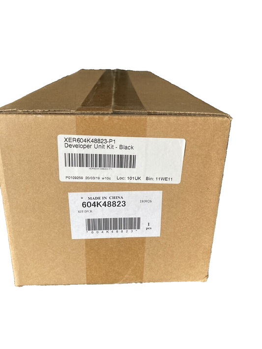 New Genuine Xerox developer Kit 604K48823 DV K Black For Xerox 7500