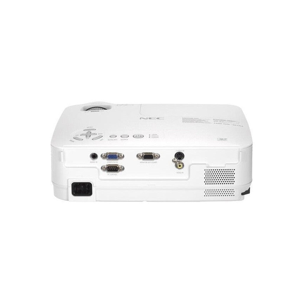NEC V260 2600ANSI lumens DLP SVGA (1024X768) 3D Projector / 2214 Lamp Hours