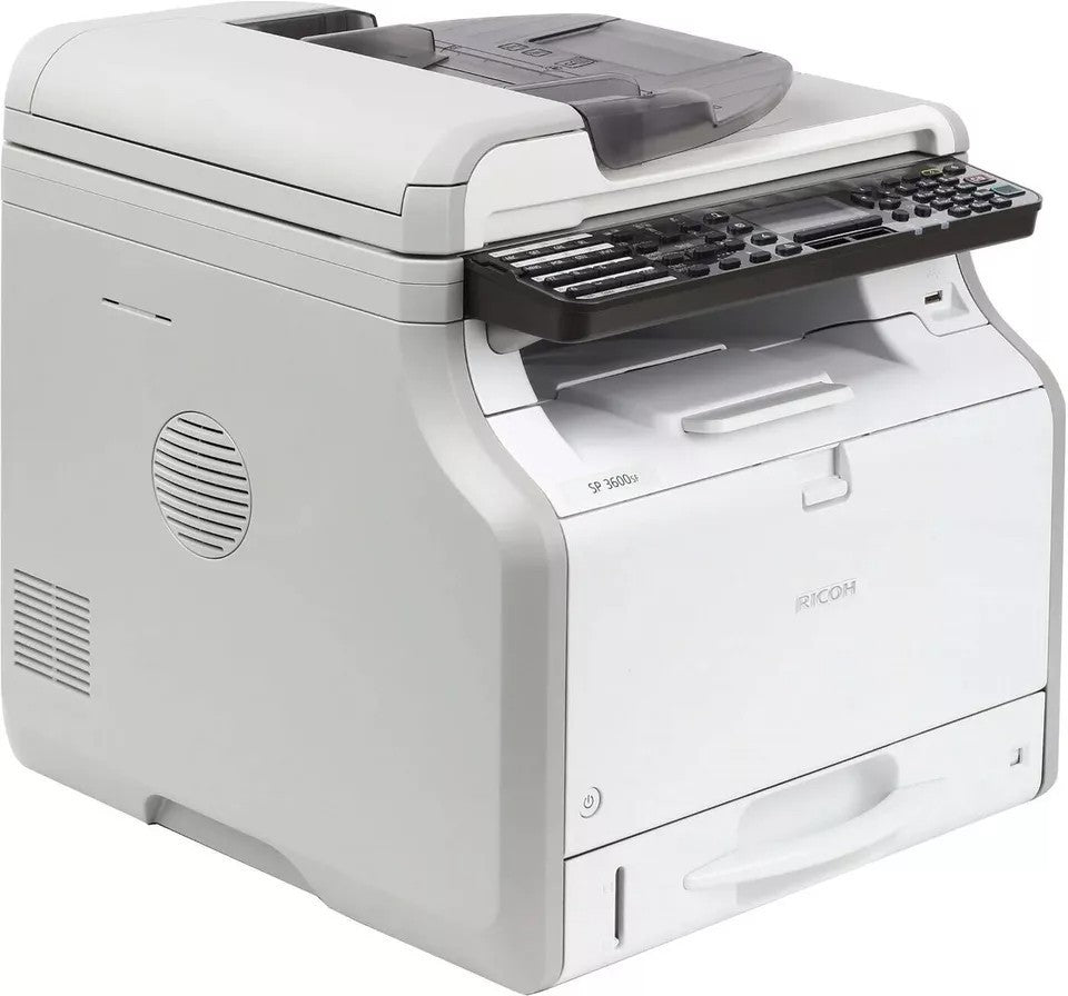 RICOH SP 3600SF AIO DUPLEX NETWORK USB FAST 30PPM 600DPI A4 MONO LASER PRINTER