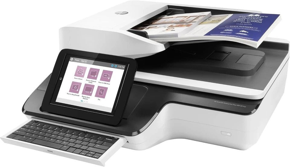 HP SCANJET ENTERPRISE FLOW N9120 FN2 NETWORK FLATBED & SHEETFED SCANNER - L2763A