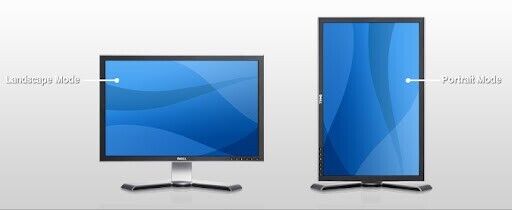 DELL ULTRASHARP 2408WFPT 24" WIDESCREEN HDMI FLAT PANEL DISPLAY MONITOR NO STAND
