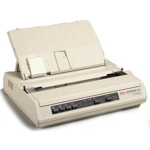 OKI MICROLINE 280 ELITE A4 9-PIN DOT MATRIX USB PARALLEL MULTI-PART FORM PRINTER