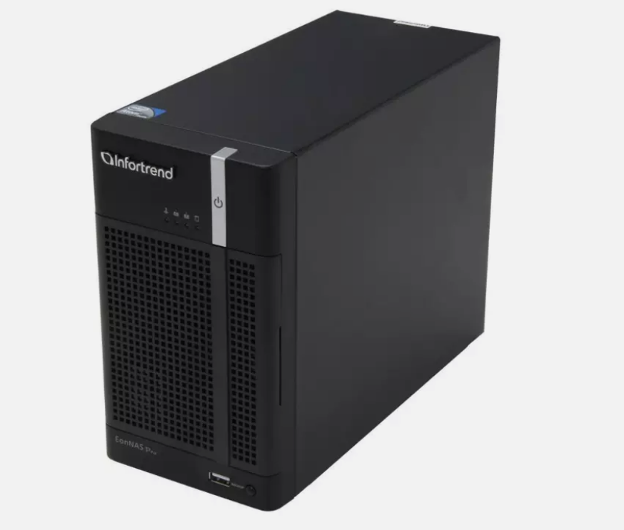 Infortrend EonNAS Pro 200 2 Bay Diskless Tower ZFS ENP200MC-8E32 Network Storage