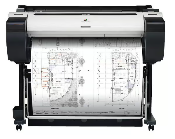 CANON iPF780 A0 COLOR PLOTTER 36" ROLL FEED USB LAN FAST 21s A1 CAD GIS PRINTER