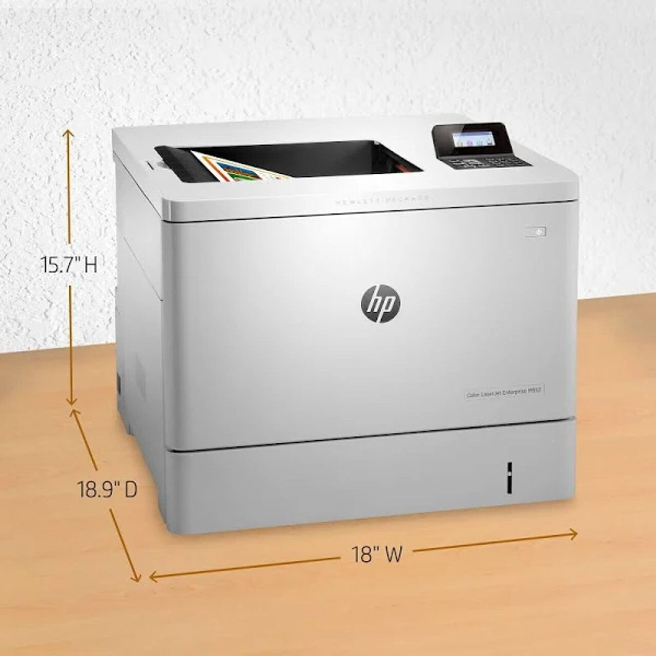 HP COLOR LASERJET M553N A4 NETWORK USB DESKTOP FAST WORKGROUP LASER PRINTER