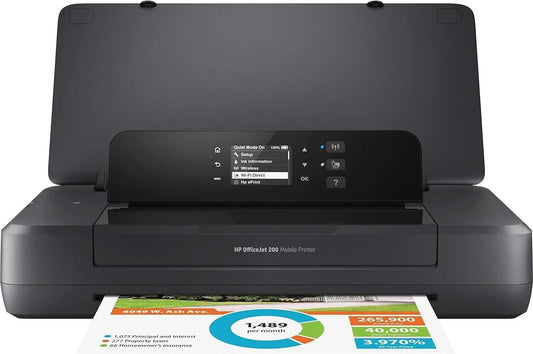 CHEAP HP OFFICEJET 200 A4 COLOR MOBILE COMPACT CARRY WIRELESS INKJET PRINTER INK