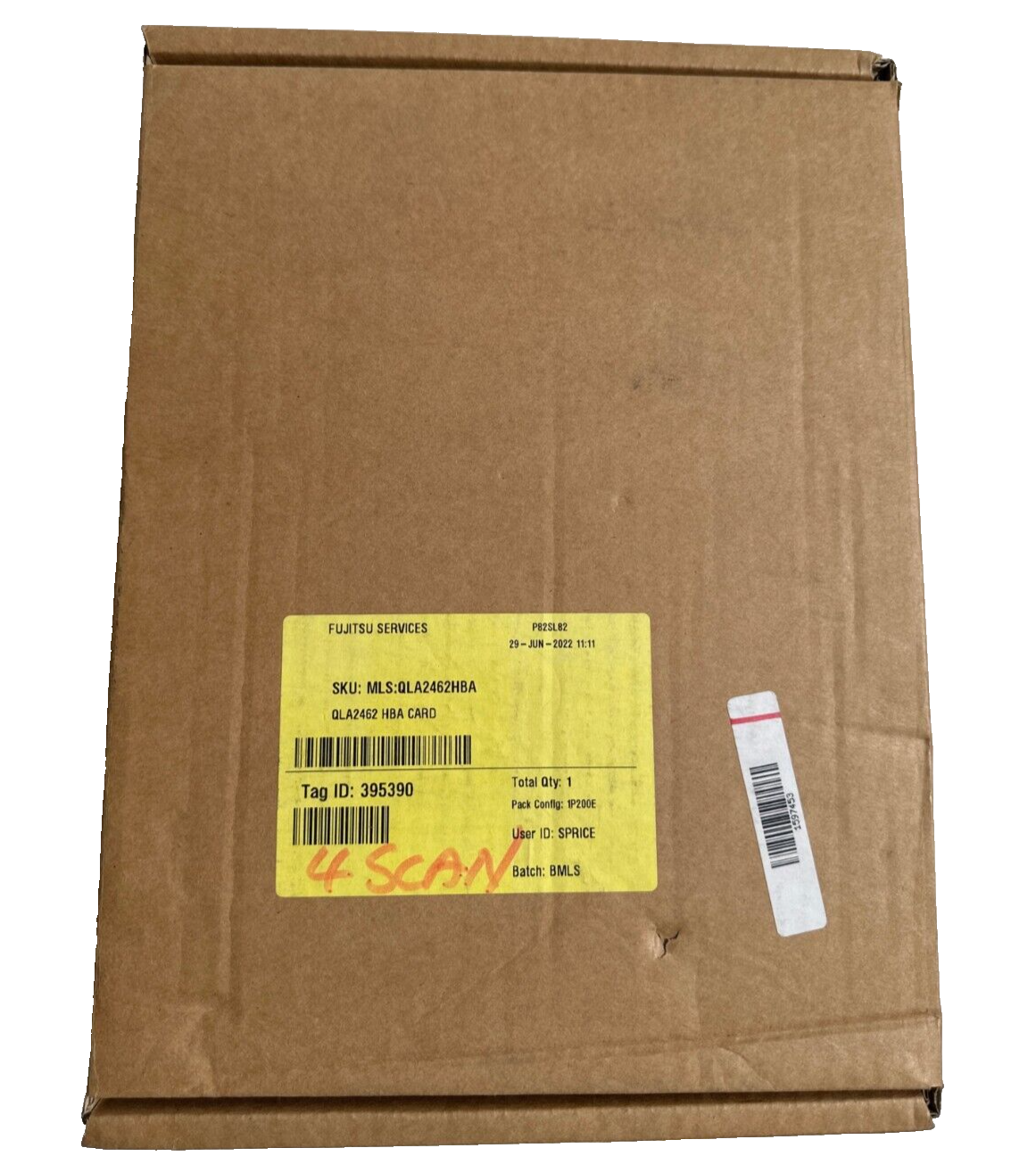 Qlogic QLA2462-CK 4Gbps PCI-X Dual FC Fibre Channel Host Bus Adaptor Card