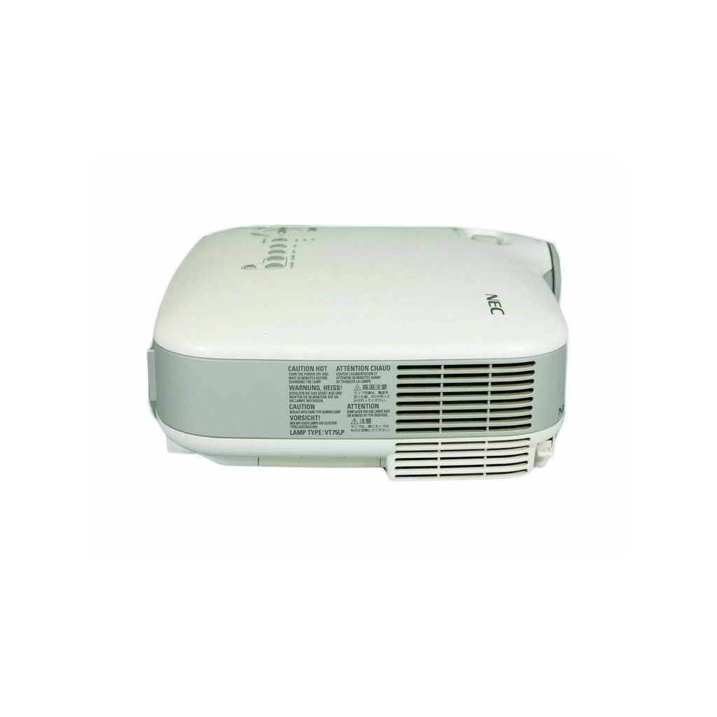 NEC VT670 2100 ANSI Lumens 1024x768 4:3 400:1 3LCD Compact Home Cinema Projector