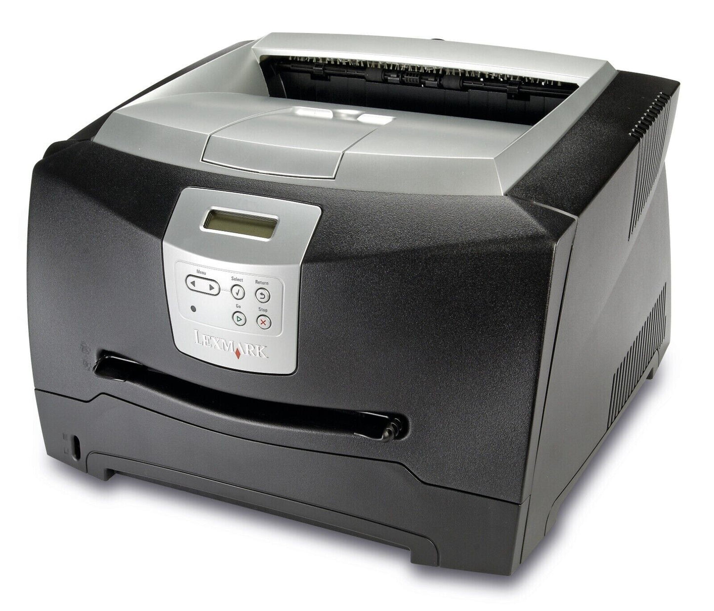 LEXMARK E340 MONO LASER PRINTER A4 USB PARALLEL PRINTER - NO TONER & DRUM