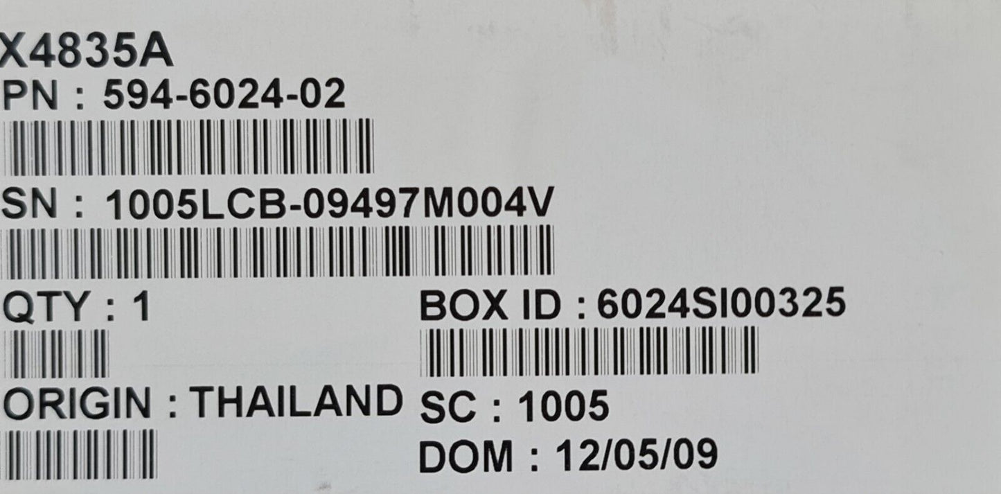 SUN MICROSYSTEMS X4835A (594-6024-02) SYSTEM BOARD