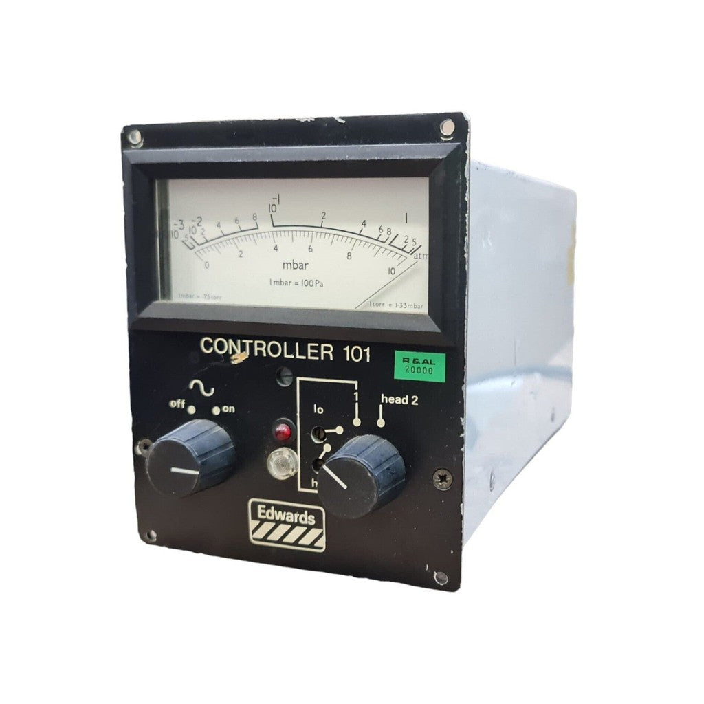 EDWARDS CONTROLLER 101 D361-06-000 VACCUM SYSTEM MONITORING INSTRUMENT