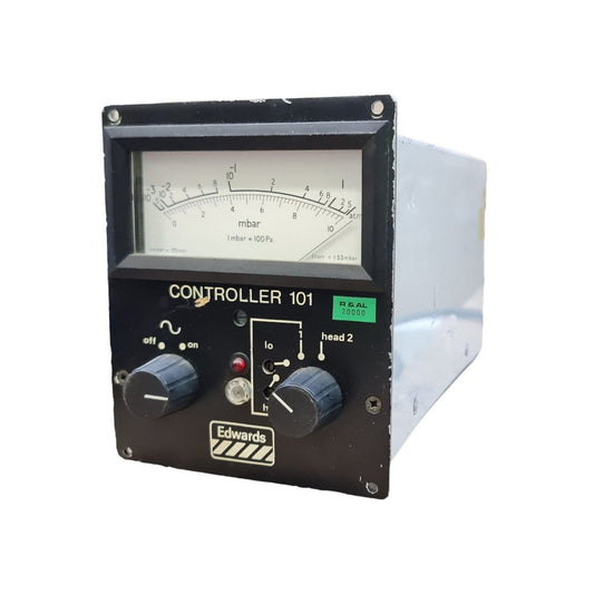 EDWARDS CONTROLLER 101 D361-06-000 VACCUM SYSTEM MONITORING INSTRUMENT